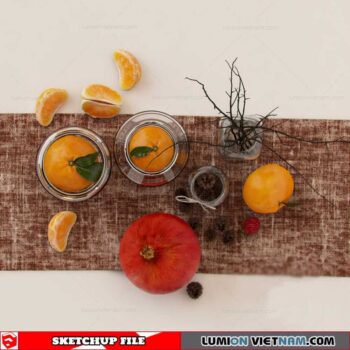 Food - Sketchup Models By Dathouzz