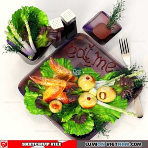 Food - Sketchup Models By Dathouzz