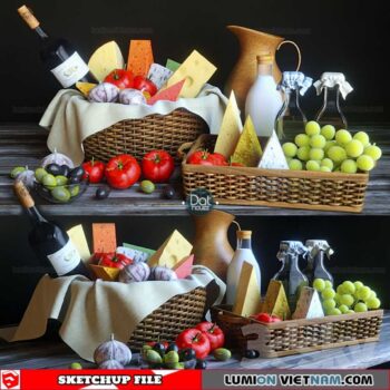 Food - Sketchup Models By Dathouzz