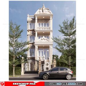 House - Sketchup Exterior Scene By Tai Le