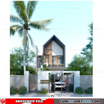 House - Sketchup Exterior Scene By TC Thanh