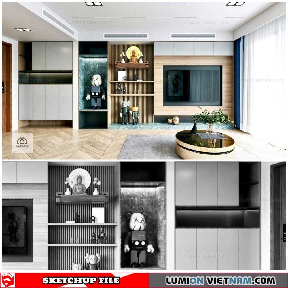 5236-Download-Free-Sketchup-Interior-Living-Room-Model-By-Tran-Dinh-Sketchup-Models