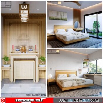 Altar Room - Sketchup Interior Scene By Gi Trap