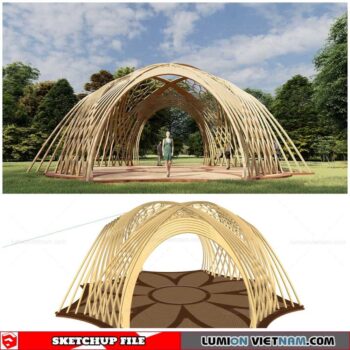 Park Landscape - Sketchup Models By Cuong Covua