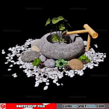 Penjing Bonsai - Sketchup Models By Cuong Covua