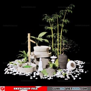 Penjing Bonsai - Sketchup Models By Cuong Covua