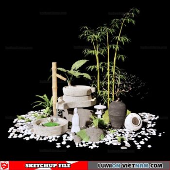 Penjing Bonsai - Sketchup Models By Cuong Covua