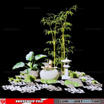 Penjing Bonsai - Sketchup Models By Cuong Covua