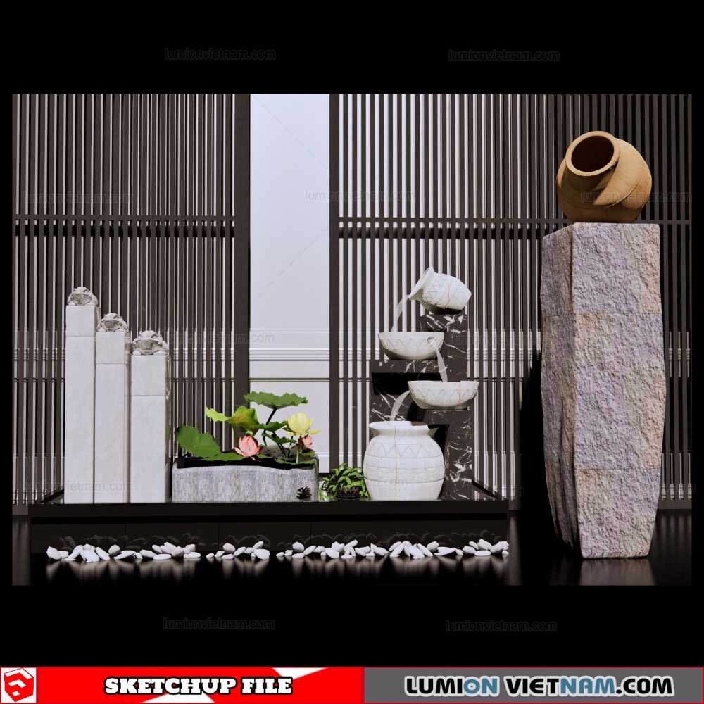 Penjing-Bonsai-(5)-Sketchup-Models