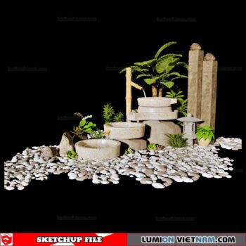 Penjing Bonsai - Sketchup Models By Cuong Covua