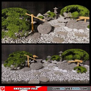 Penjing Bonsai - Sketchup Models By Cuong Covua