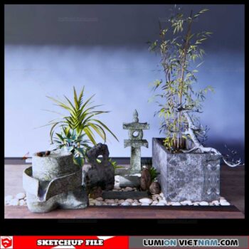 Penjing Bonsai - Sketchup Models By Cuong Covua