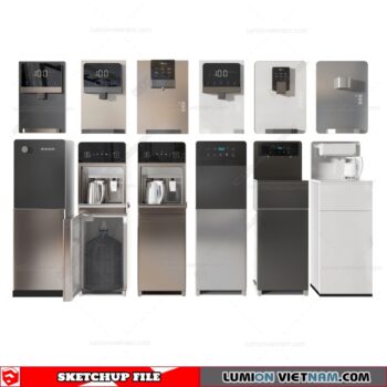 Water Purifier - Sketchup Models