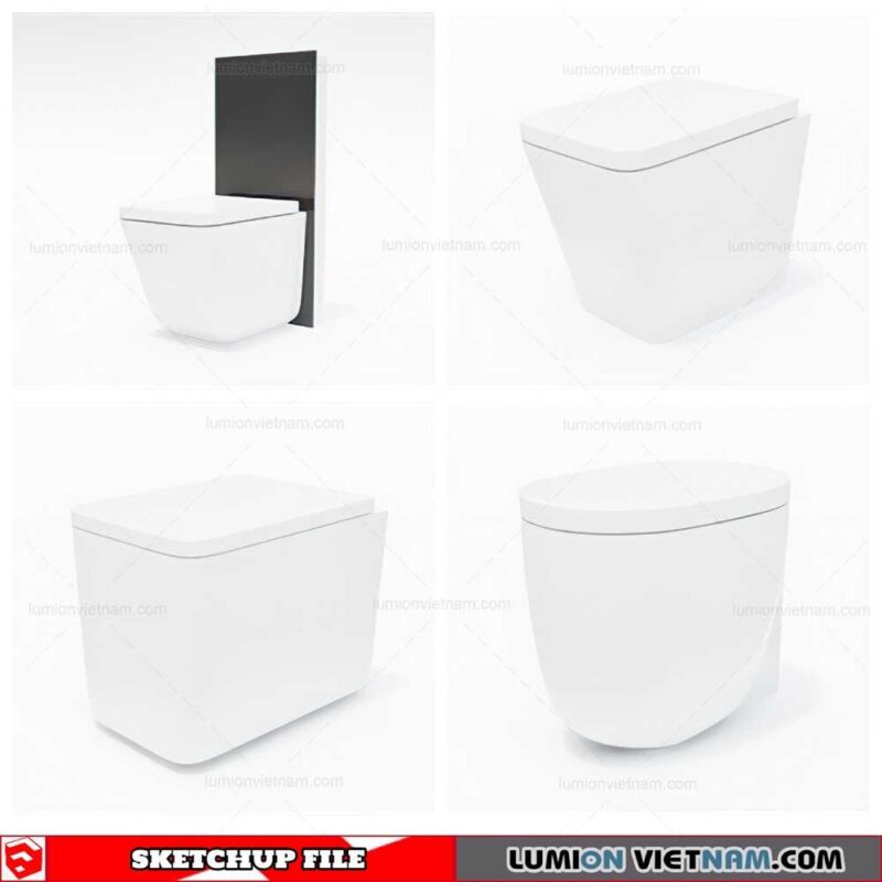 Bidet - Sketchup Models By Cuong Covua
