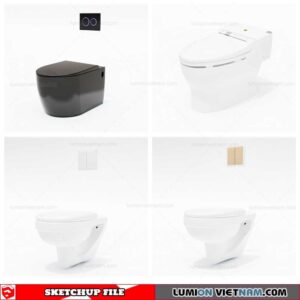 Bidet - Sketchup Models By Cuong Covua