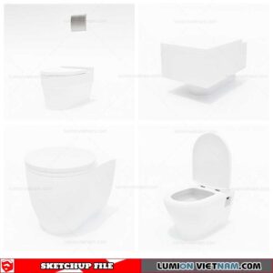 Bidet - Sketchup Models By Cuong Covua