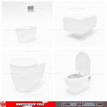 Bidet - Sketchup Models By Cuong Covua
