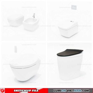 Bidet - Sketchup Models By Cuong Covua