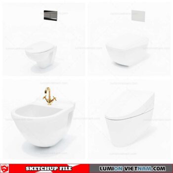 Bidet - Sketchup Models By Cuong Covua