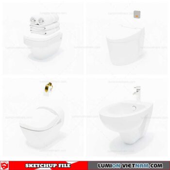 Bidet - Sketchup Models By Cuong Covua