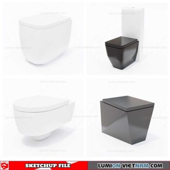 Bidet - Sketchup Models By Cuong Covua
