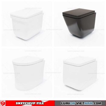 Bidet - Sketchup Models By Cuong Covua