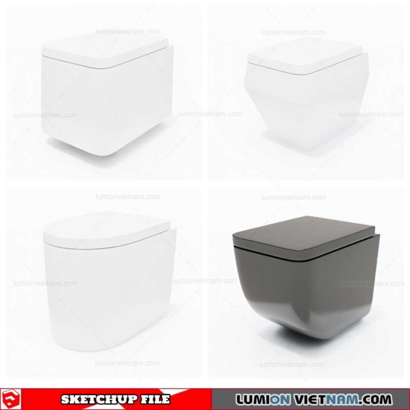 Bidet - Sketchup Models By Cuong Covua