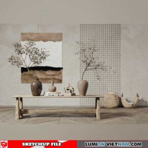 Decorative Shelf - Sketchup Models By Cuong Covua