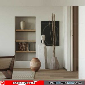 Decorative Shelf - Sketchup Models By Cuong Covua