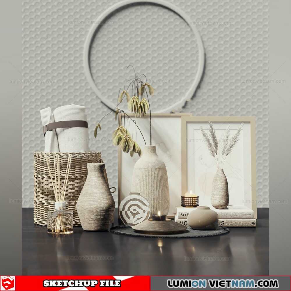 220321-Decorative-Shelf-(9)-Sketchup-Models