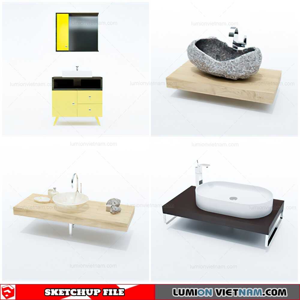 220325-Washbasin-(19)-Sketchup-Models