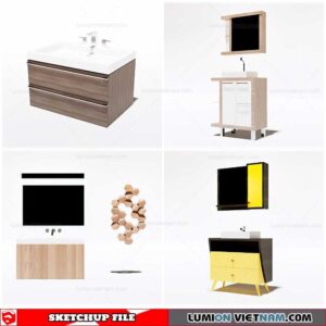 Washbasin - Sketchup Models By Cuong Covua