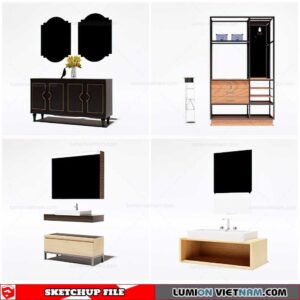 Washbasin - Sketchup Models By Cuong Covua