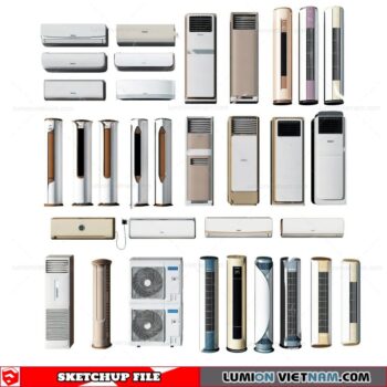 Air Conditioning - Sketchup Models