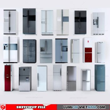 Refrigerator - Sketchup Models