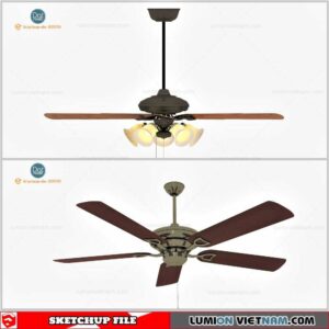 Ceiling Fans - Sketchup Models By Dathouzz