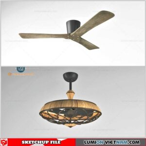 Ceiling Fans - Sketchup Models By Dathouzz