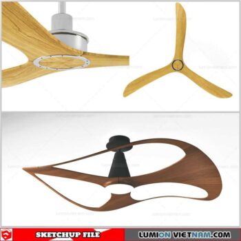 Ceiling Fans - Sketchup Models By Dathouzz