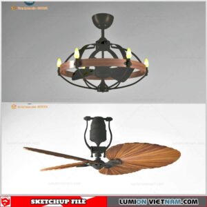 Ceiling Fans - Sketchup Models By Dathouzz