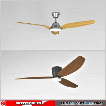 Ceiling Fans - Sketchup Models By Dathouzz