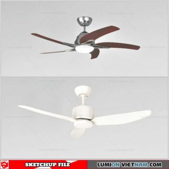 Ceiling Fans - Sketchup Models By Dathouzz