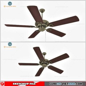 Ceiling Fans - Sketchup Models By Dathouzz