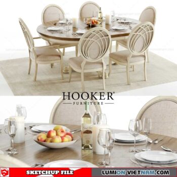 Dining Table - Sketchup Models By Dung Tran