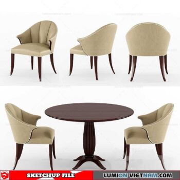 Dining Table - Sketchup Models By Dung Tran