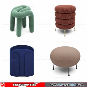 Chair - Sketchup Models By Cuong Covua