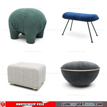 Chair - Sketchup Models By Cuong Covua