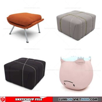 Chair - Sketchup Models By Cuong Covua