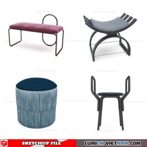 Chair - Sketchup Models By Cuong Covua