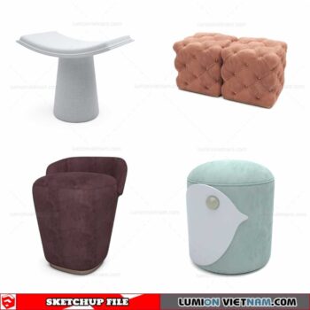 Chair - Sketchup Models By Cuong Covua