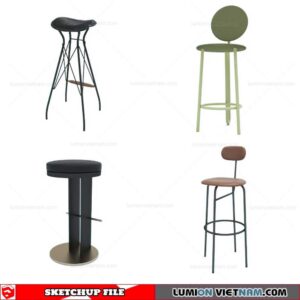 Chair - Sketchup Models By Cuong Covua